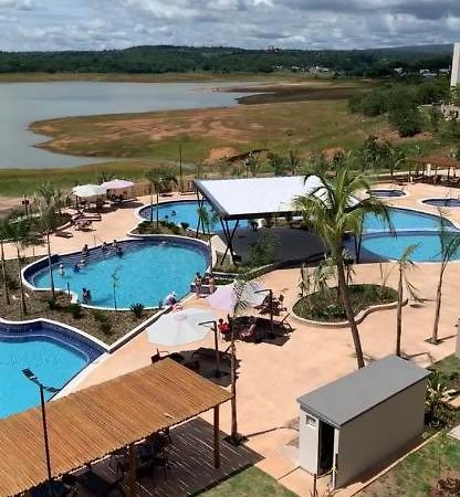 Praias do Lago Eco Resort apto 5 pessoas N406 N407 Caldas Novas Exterior foto