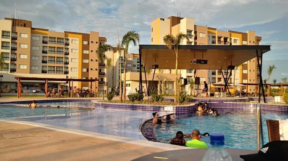 Praias do Lago Eco Resort apto 5 pessoas N406 N407 Caldas Novas Exterior foto