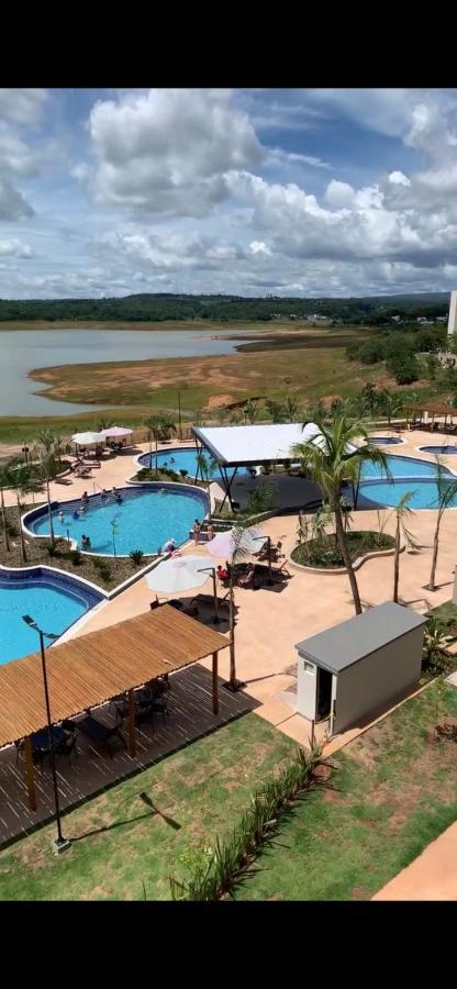 Praias do Lago Eco Resort apto 5 pessoas N406 N407 Caldas Novas Exterior foto