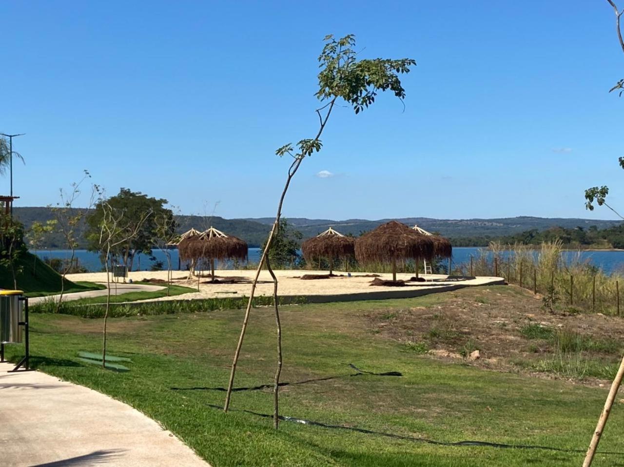 Praias do Lago Eco Resort apto 5 pessoas N406 N407 Caldas Novas Exterior foto