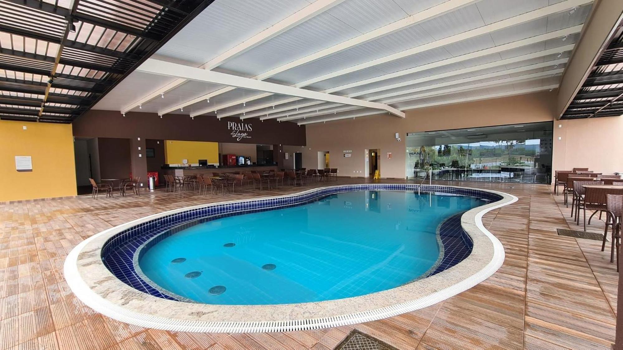 Praias do Lago Eco Resort apto 5 pessoas N406 N407 Caldas Novas Exterior foto