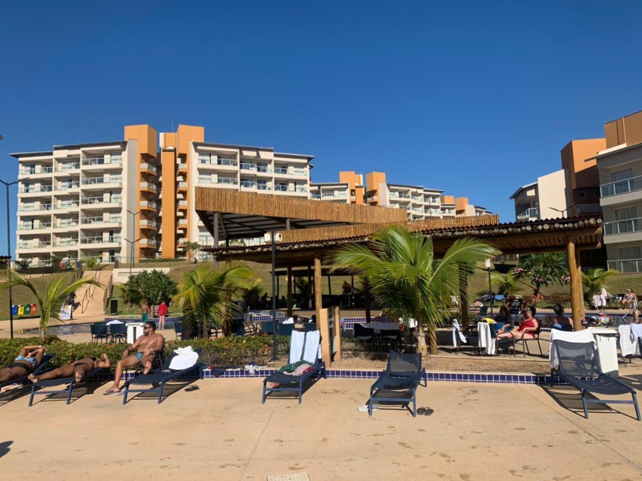 Praias do Lago Eco Resort apto 5 pessoas N406 N407 Caldas Novas Exterior foto
